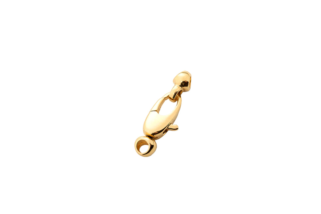EUROMEP 14K Yellow 19MM Swivel Lobster Clasp 14K Yellow 19MM Swivel Lobster Clasp