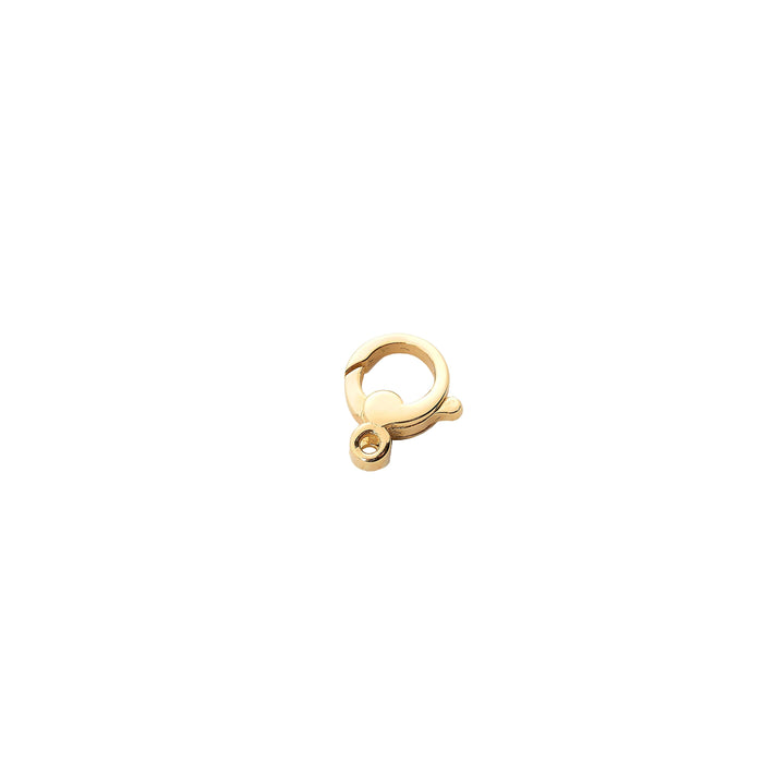 EUROMEP 14K Yellow 8MM Fancy Lobster Clasp 14K Yellow 8MM Fancy Lobster Clasp