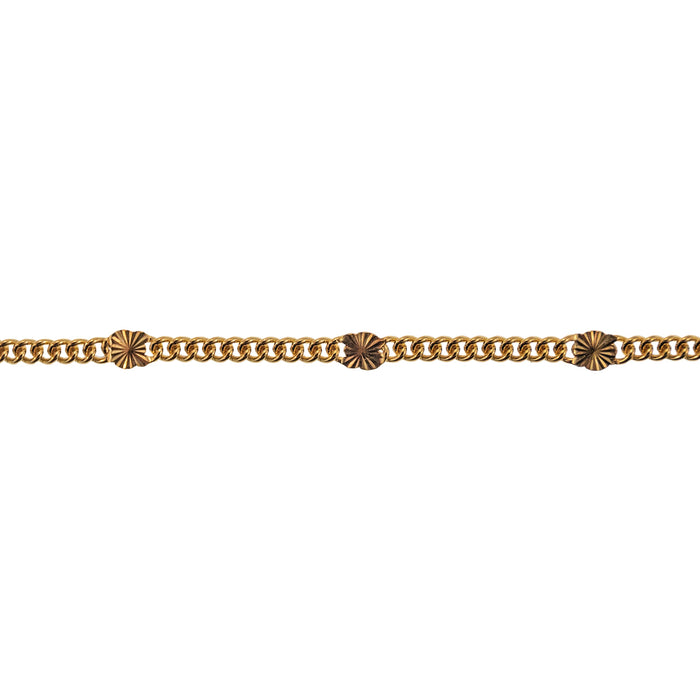 Myron Toback Inc. Gold-Filled Curb Satellite Chain Gold-Filled Curb Satellite Chain