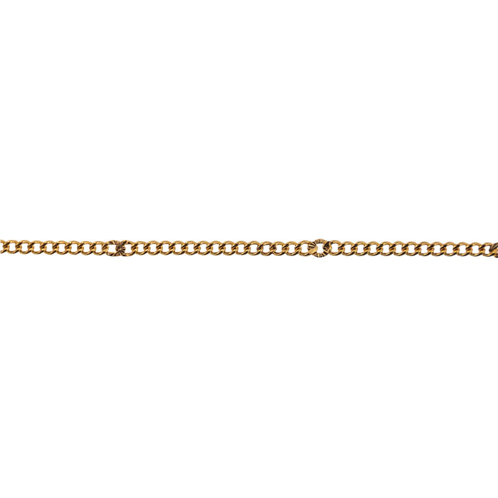 Myron Toback Inc. Gold-Filled Curb Satellite Chain Gold-Filled Curb Satellite Chain