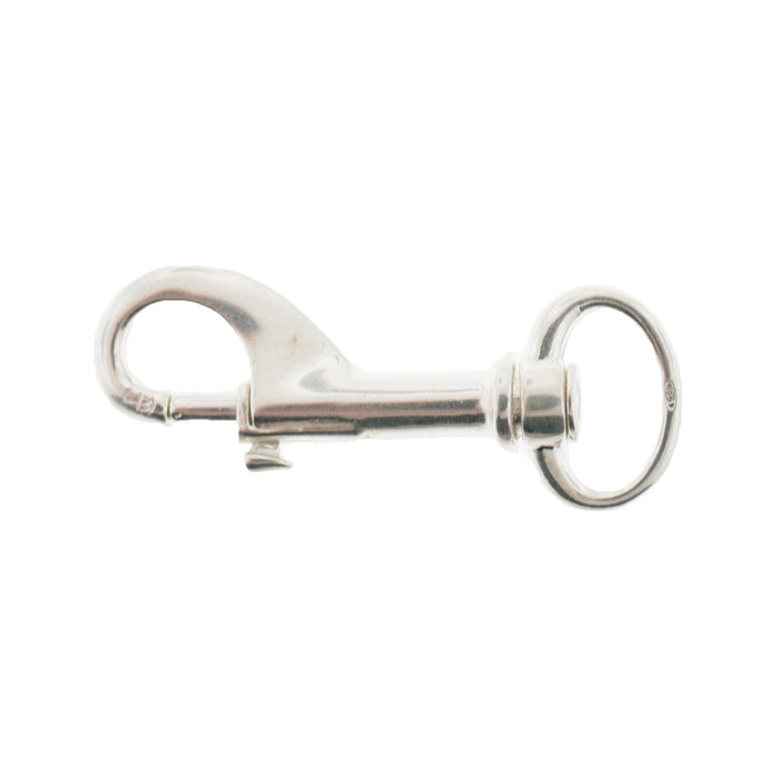 Sterling Silver Bolt Snap Clasp  Myron Toback Inc. Sterling Silver Bolt Snap Clasp