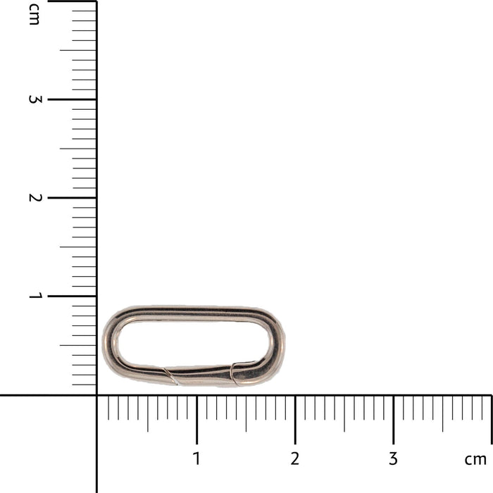 Sterling Silver Push Clasp  Myron Toback Inc. Sterling Silver Push Clasp