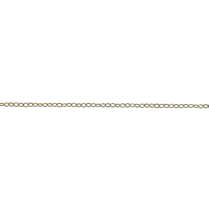 14K Green 1.1MM Cable Chain Myron Toback Inc. 14K Green 1.1MM Cable Chain