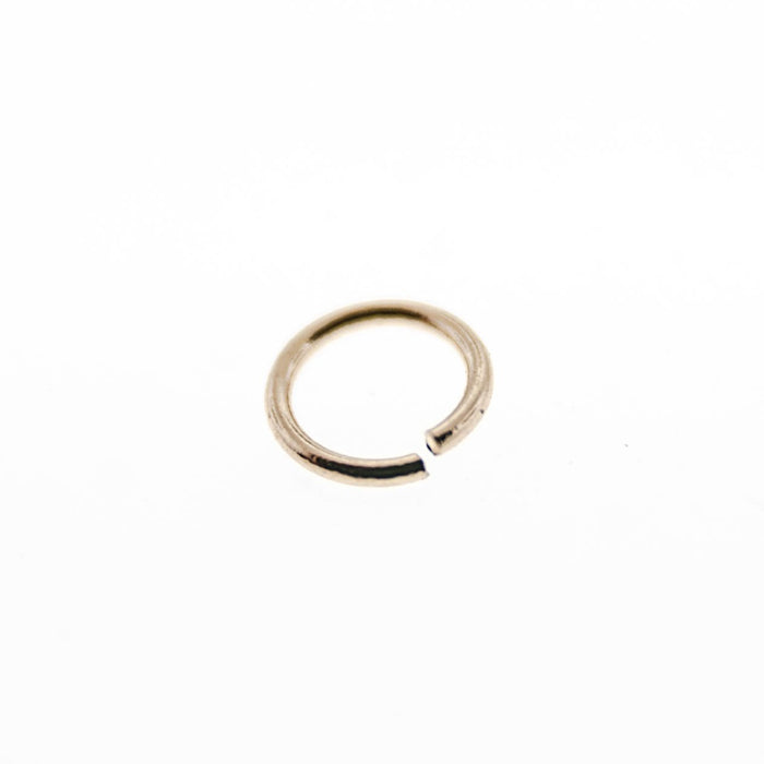 14K Yellow Gold 10MM Open Jump Ring  Myron Toback Inc. 14K Yellow Gold 10MM Open Jump Ring