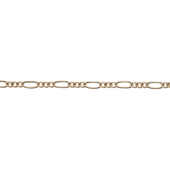 14/20 Yellow Gold-Filled 1.5MM Figaro Chain Myron Toback Inc. 14/20 Yellow Gold-Filled 1.5MM Figaro Chain