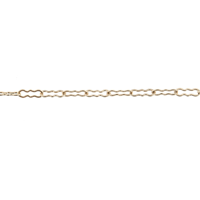 14/20 Yellow Gold-Filled 1.95MM Crinkle Chain Myron Toback Inc. 14/20 Yellow Gold-Filled 1.95MM Crinkle Chain