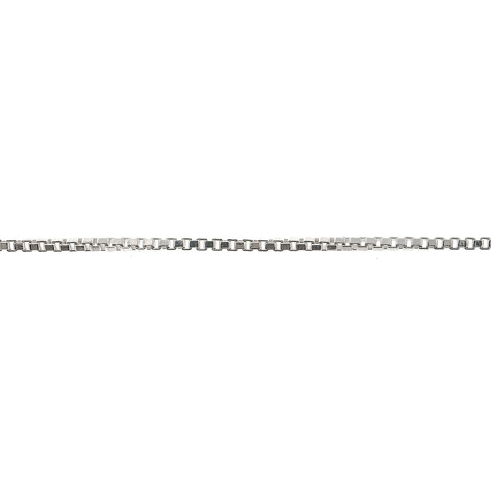 Sterling Silver 1.1MM Box Chain Myron Toback Inc. Sterling Silver 1.1MM Box Chain