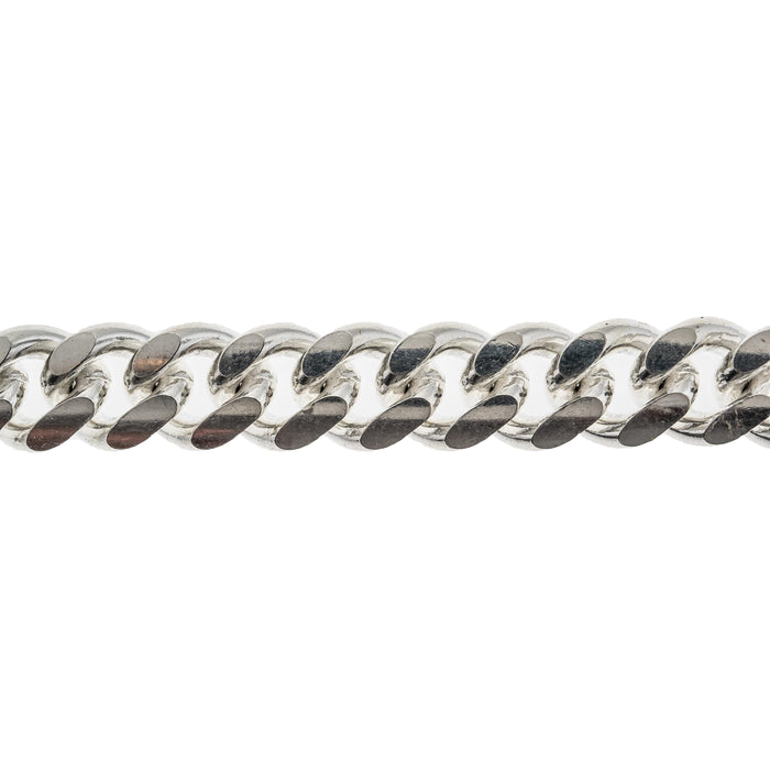 Sterling Silver 11MM Cuban Link Chain Myron Toback Inc. Sterling Silver 11MM Cuban Link Chain