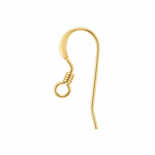 14/20 Yellow Gold-Filled 14/20 Yellow Gold-Filled Fish Hook Earring 14/20 Yellow Gold-Filled Fish Hook Earring