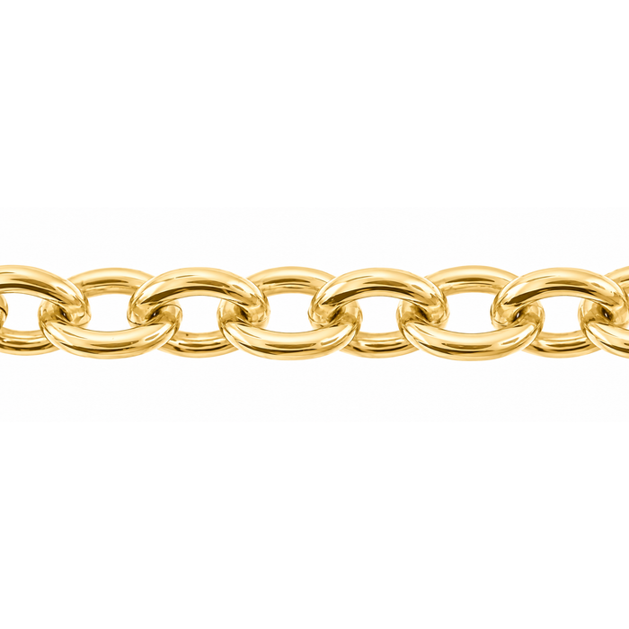Myron Toback Inc. 14/20 Yellow Gold-Filled 7.9MM Cable Chain 7.9MM Cable Chain