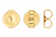 14/20 Yellow Gold-Filled Medium Earring Backs Medium Earring Backs