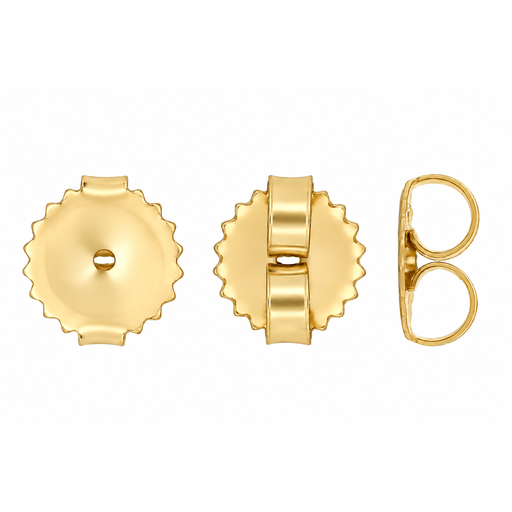 14/20 Yellow Gold-Filled Medium Earring Backs Medium Earring Backs