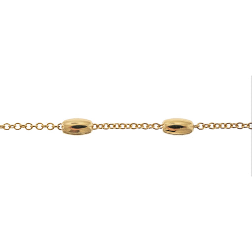 Myron Toback Inc. 14/20 Yellow Gold-Filled Oval Satellite Chain Oval Satellite Chain