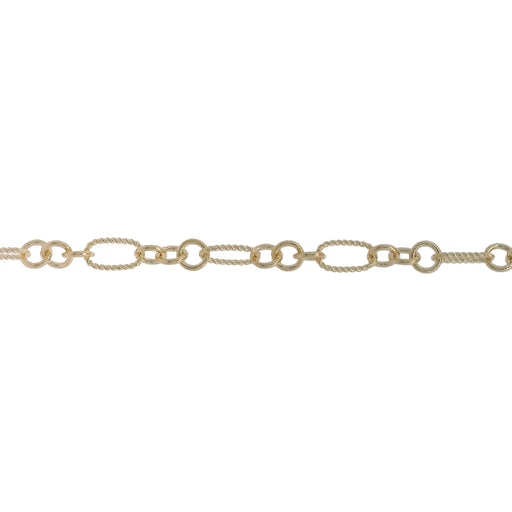Myron Toback Inc. 14/20 Yellow Gold-Filled Twisted Long & Short Chain Twisted Long & Short Chain