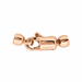 14K Pink 2.25MM Lock with Cap 2.25MM Lock with Cap