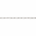 14K White 2.1MM Elongated Flat Cable Chain 2.1MM Elongated Flat Cable Chain