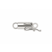 14K White / 2MM Barrel Lock Barrel Lock