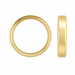 Myron Toback Inc. 14K Yellow / 3mm / Open Back Round Bezel Round Bezel
