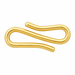 Myron Toback Inc. 14K Yellow S Hook S Hook