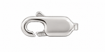 18K White / 8mm Lobster Lock Clasp Lobster Lock Clasp