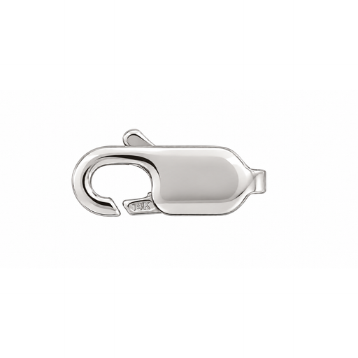 18K White / 8mm Lobster Lock Clasp Lobster Lock Clasp