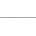 18K Yellow 1.1MM Flat Cable Chain 1.1MM Flat Cable Chain