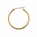 Myron Toback Inc. 18K Yellow / 14mm Hinged Tube Hoop Earring Hinged Tube Hoop Earring