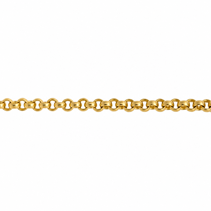 18K Yellow 2.0MM Rolo Chain 2.0MM Rolo Chain