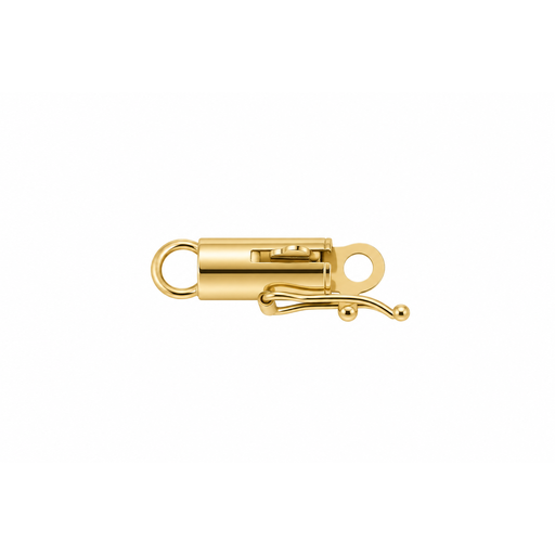 18K Yellow / 2MM Barrel Lock Barrel Lock