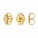 18K Yellow Medium Earring Backs Medium Earring Backs