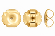 18K Yellow Monster Earring Back Monster Earring Back