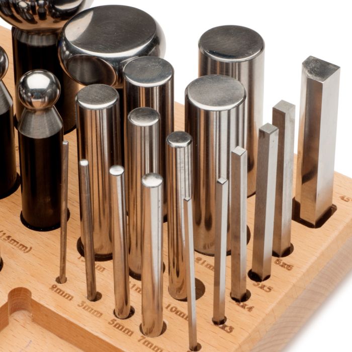 Myron Toback Inc. 3 to 30 mm Master Dapping & Forming Set 3 to 30 mm Master Dapping & Forming Set