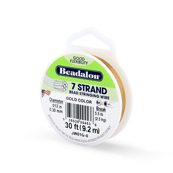 Myron Toback Inc. 7 Strand Bead Stringing Wire 7 Strand Bead Stringing Wire