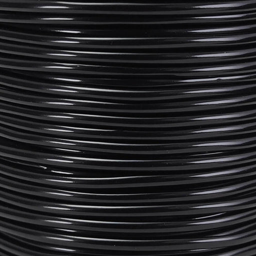 Myron Toback Inc. Black Smooth Leather Cord Black Smooth Leather Cord