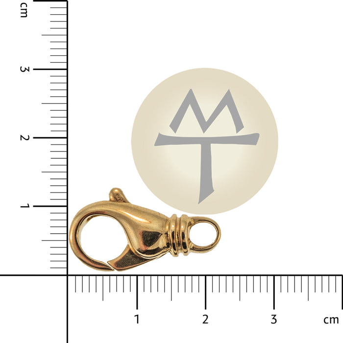 COLPO & ZILIO S.P.A. 18KY Clasp 18K Yellow Large Lobster Clasp 18K Yellow Large Lobster Clasp