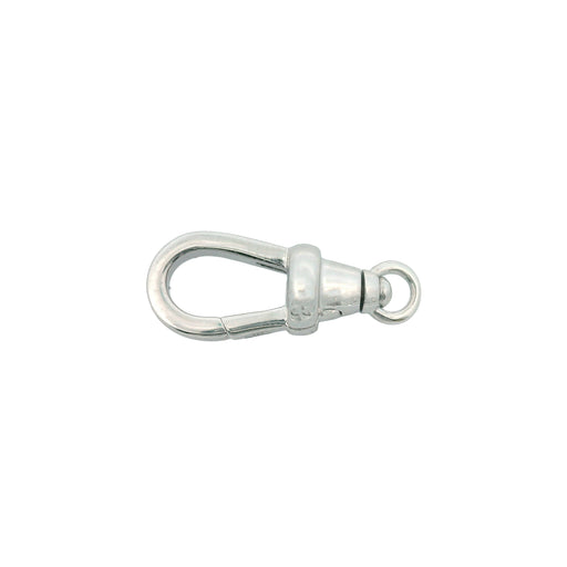 COLPO & ZILIO S.P.A. Sterling Silver / 15.5 x 6MM Cast Swivel Push Clasp Cast Swivel Push Clasp