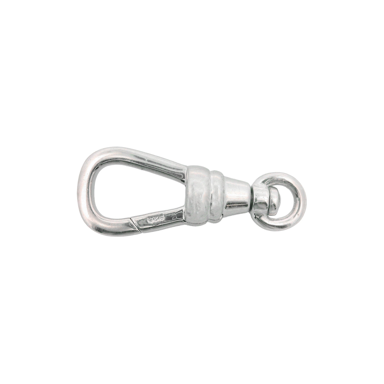 COLPO & ZILIO S.P.A. Sterling Silver / 22 x 8.5MM Cast Swivel Push Clasp Cast Swivel Push Clasp