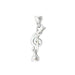 COLPO & ZILIO S.P.A. Sterling Silver Treble Clef Clasp Sterling Silver Treble Clef Clasp