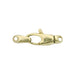 EUROMEP 14K Yellow Swivel Lobster Clasp With End Piece Swivel Lobster Clasp With End Piece