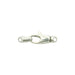 EUROMEP Sterling Silver 15MM Swivel Lobster Clasp 15MM Swivel Lobster Clasp