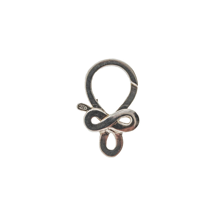 Euromep Sterling Silver Three Leaf Clover Clasp Sterling Silver Three Leaf Clover Clasp