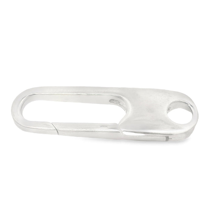 G & S srl Sterling Silver Push Clasp Sterling Silver Push Clasp