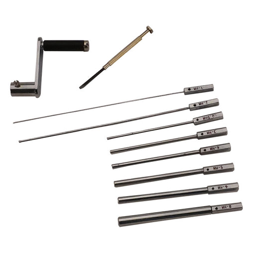 Myron Toback Inc. Hand Coiler with Standard Mandrels - 8 Pc Hand Coiler with Standard Mandrels - 8 Pc
