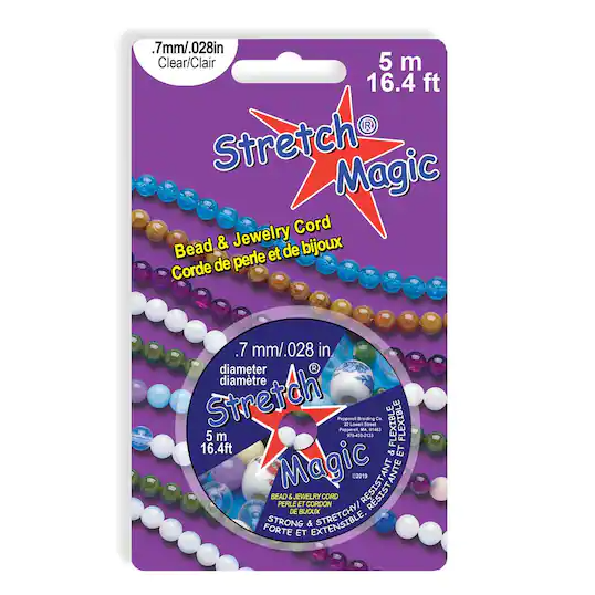 Myron Toback Inc. 0.7MM (5M Spool) Stretch Magic Clear Stretch Magic Clear