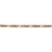 Myron Toback Inc. 14/20 Gold-Filled 2.4MM Figaro Chain 14/20 Gold-Filled 2.4MM Figaro Chain
