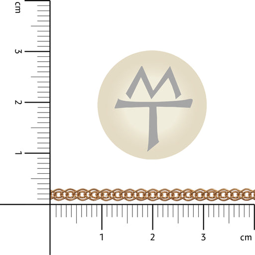 Myron Toback Inc. 14/20 Gold-Filled Yellow 2.4MM Double Link Curb Chain 14/20 Gold-Filled Yellow 2.4MM Double Link Curb Chain