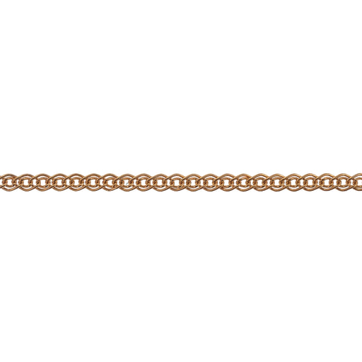 Myron Toback Inc. 14/20 Gold-Filled Yellow 2.4MM Double Link Curb Chain 14/20 Gold-Filled Yellow 2.4MM Double Link Curb Chain