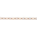 Myron Toback Inc. 14/20 Pink Gold-Filled 2MM Elongated Cable Chain 14/20 Pink Gold-Filled 2MM Elongated Cable Chain