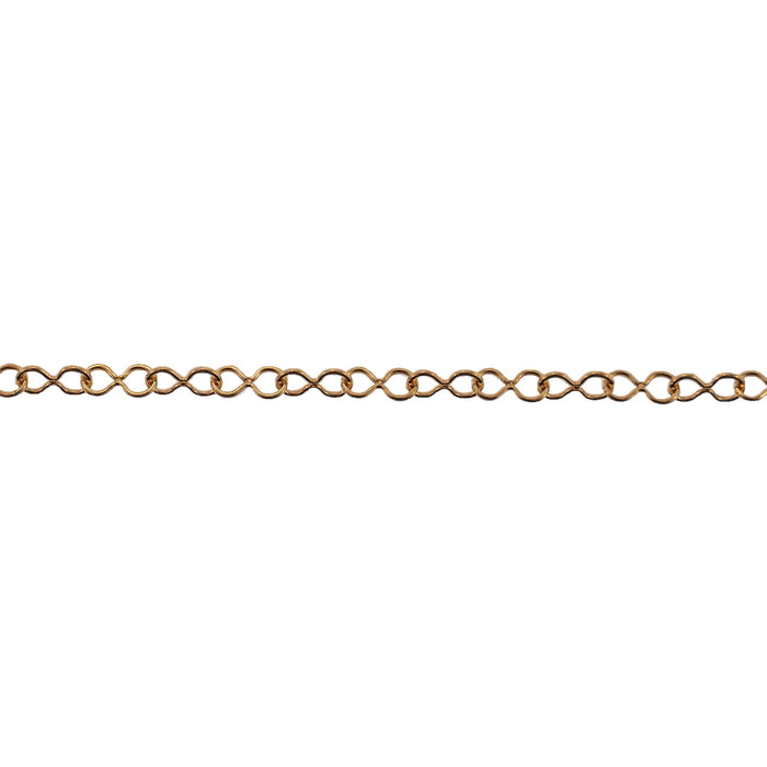 Myron Toback Inc. 14/20 Yellow Gold-Filled 2.3MM Infinity Chain 14/20 Yellow Gold-Filled 2.3MM Infinity Chain