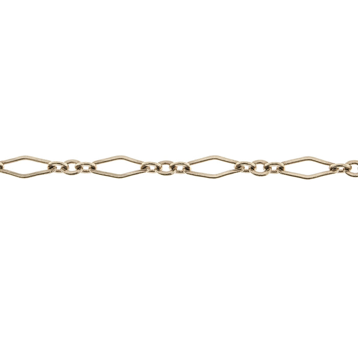 14/20 Yellow Gold-Filled 3MM Diamond Cable Chain  Myron Toback Inc. 14/20 Yellow Gold-Filled 3MM Diamond Cable Chain